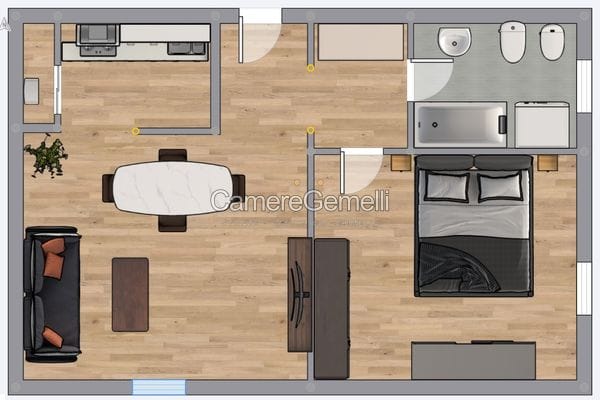 Bilocale in Torrevecchia Alta - 1200€/mese - foto 8